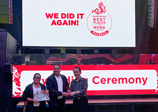 Doing it right, doing it twice: Dragon Edge Group gets Best Place to Work winning streak