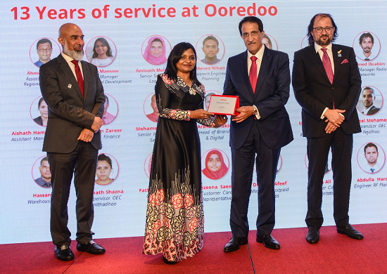 How Ooredoo Maldives celebrates employee recognition